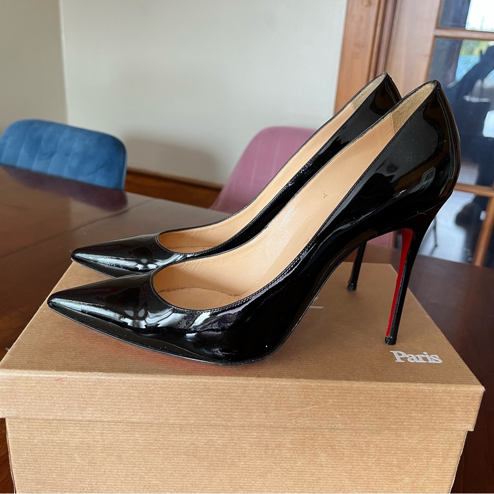 Christian Louboutin pumps, 4.5 inch heel size 41